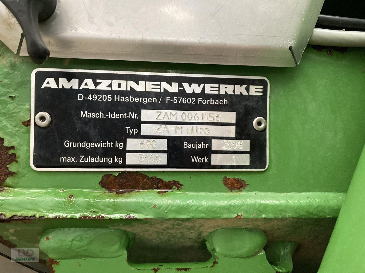 Düngerstreuer tip Amazone ZA-M ultra 3000, Gebrauchtmaschine in Spelle (Poză 9)