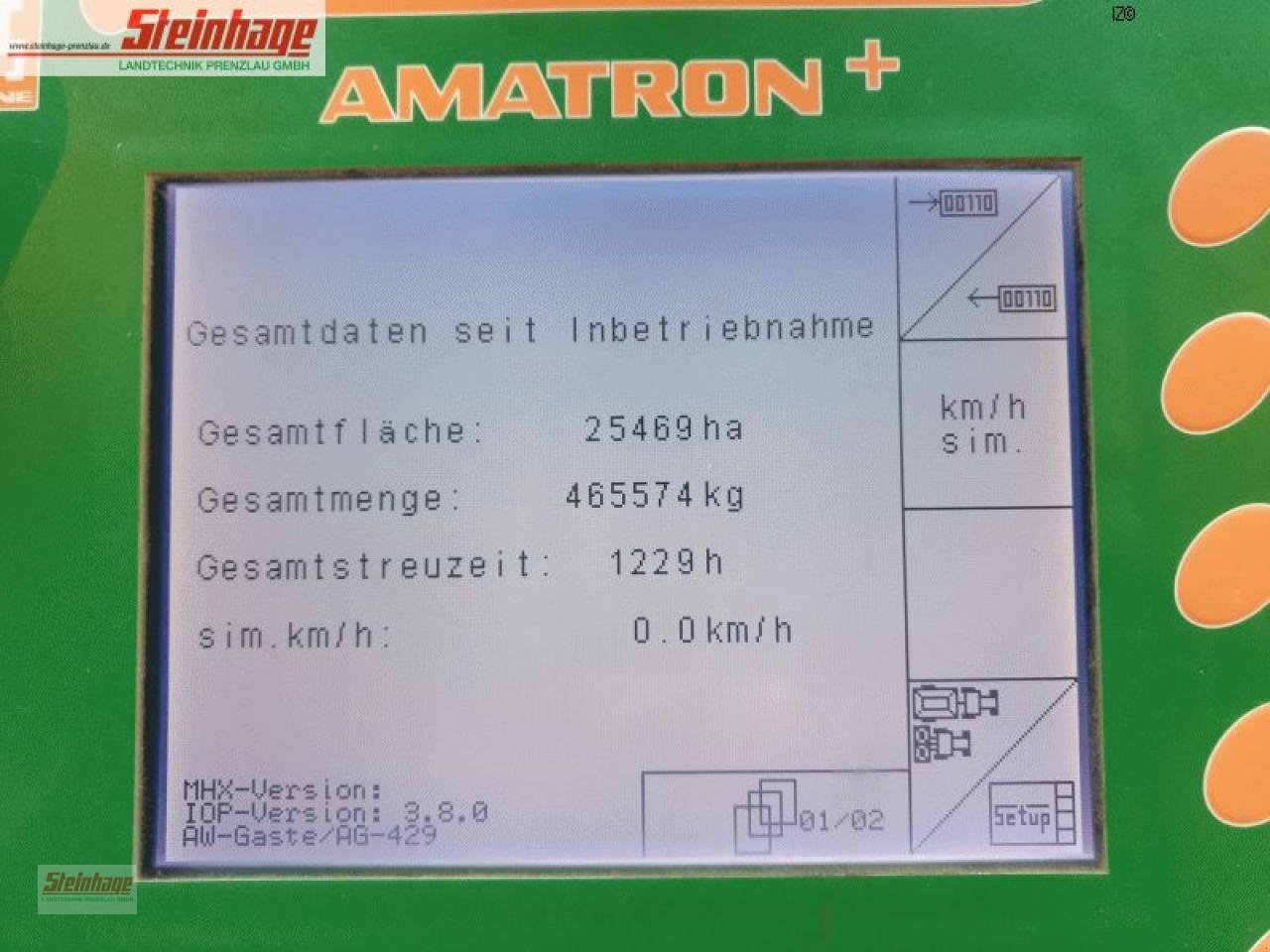 Düngerstreuer des Typs Amazone ZA-M Ultra 3000, Gebrauchtmaschine in Rollwitz (Bild 13)