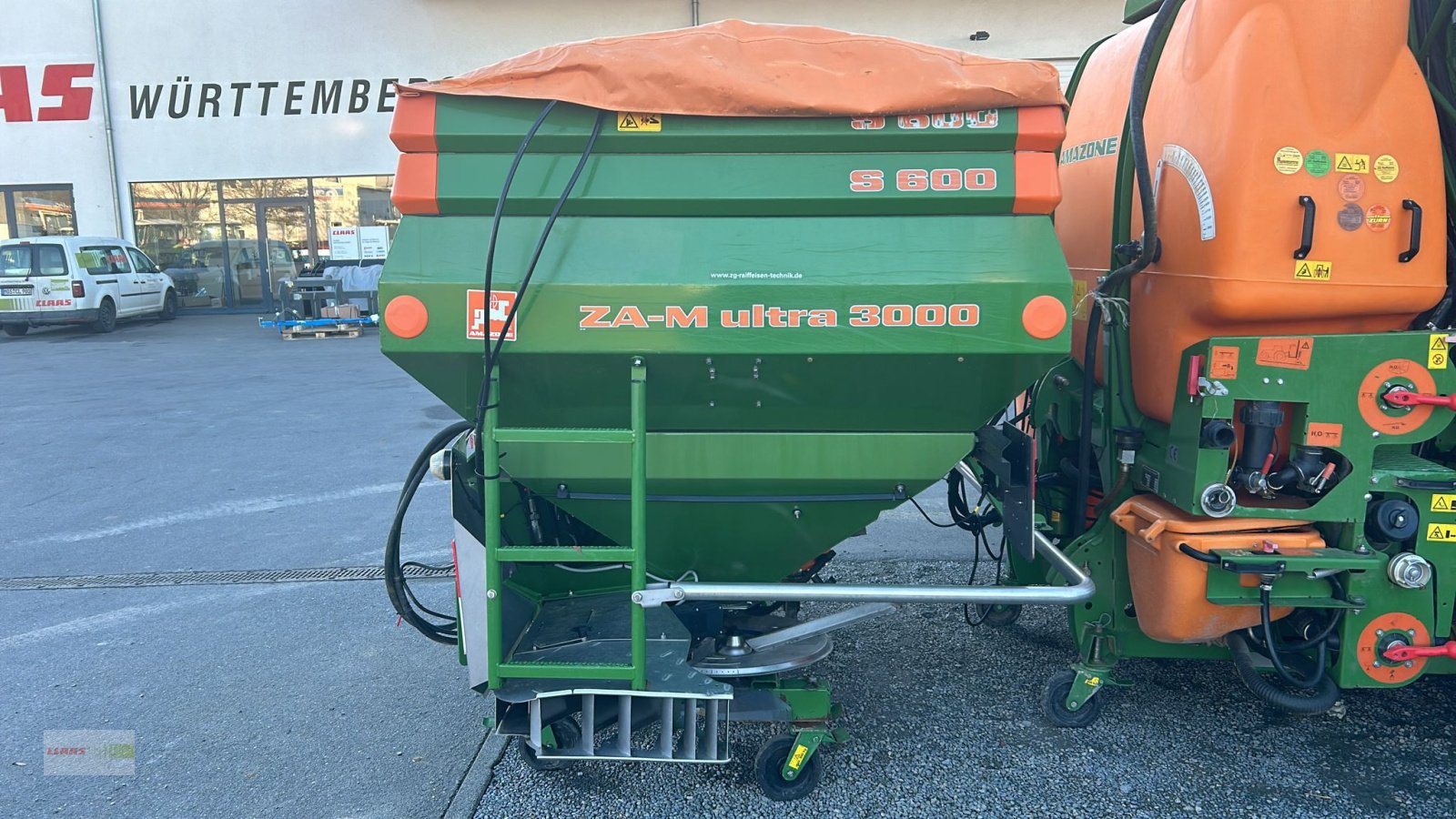 Düngerstreuer des Typs Amazone ZA-M Ultra Profi Hydro, Gebrauchtmaschine in Langenau (Bild 2)