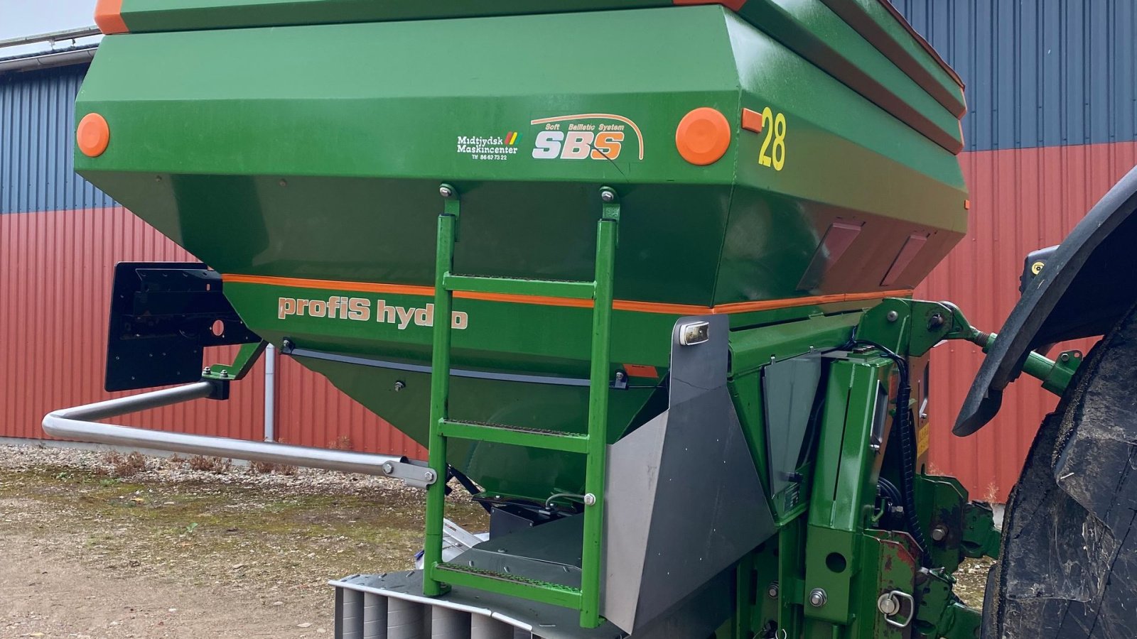 Düngerstreuer от тип Amazone ZA-M Ultra Profis 3000, Gebrauchtmaschine в Stoholm Jyll (Снимка 4)