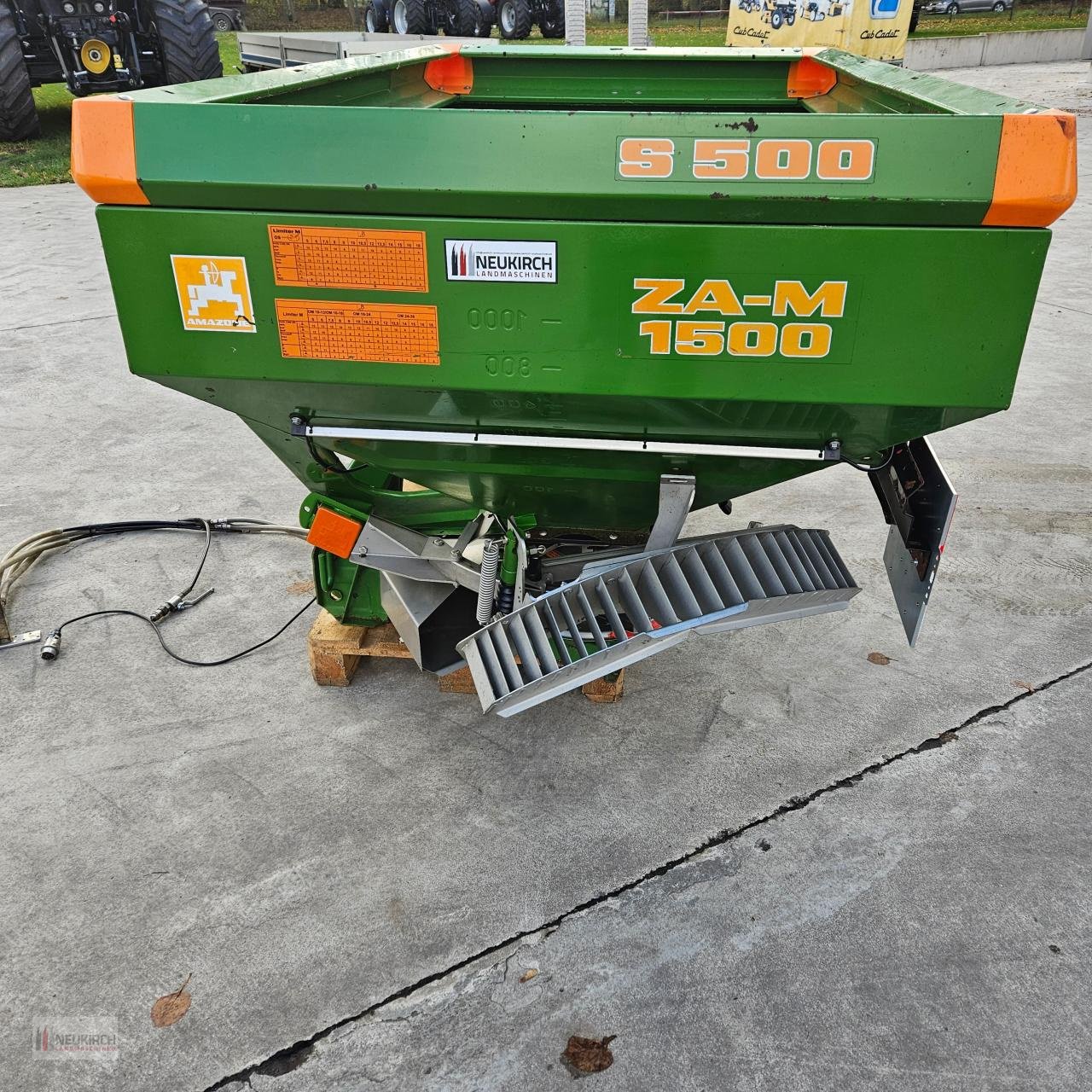 Düngerstreuer typu Amazone ZA-M1500, Gebrauchtmaschine v Delbrück-Westenholz (Obrázek 4)