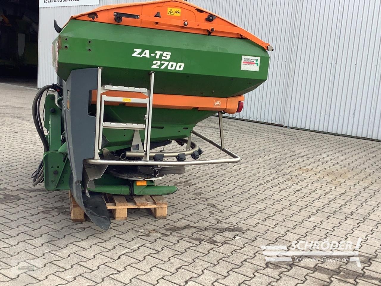 Düngerstreuer типа Amazone ZA-TS 2700 SUPER PROFIS HYDRO, Gebrauchtmaschine в Lastrup (Фотография 2)