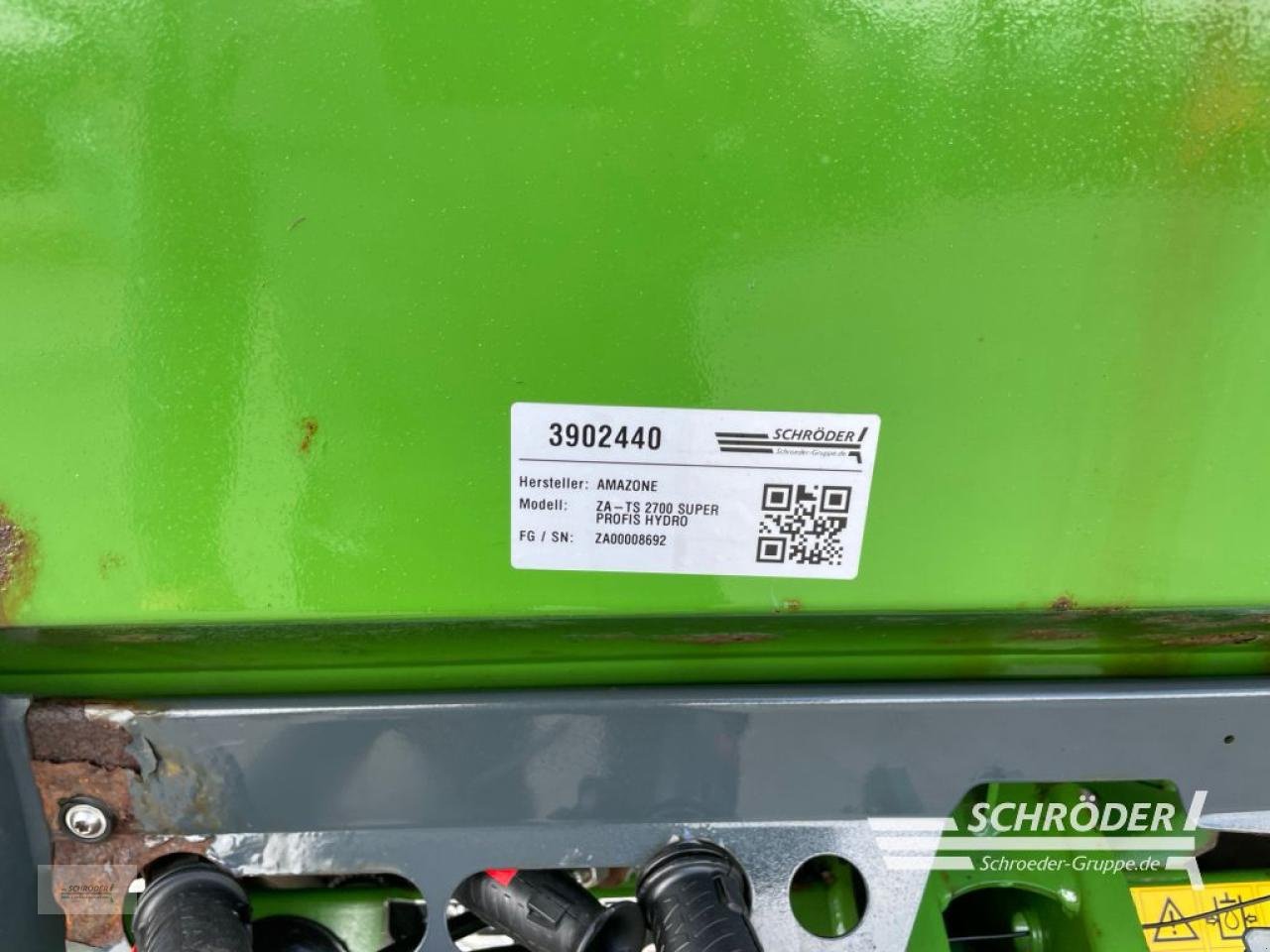 Düngerstreuer del tipo Amazone ZA-TS 2700 SUPER PROFIS HYDRO, Gebrauchtmaschine In Wildeshausen (Immagine 4)