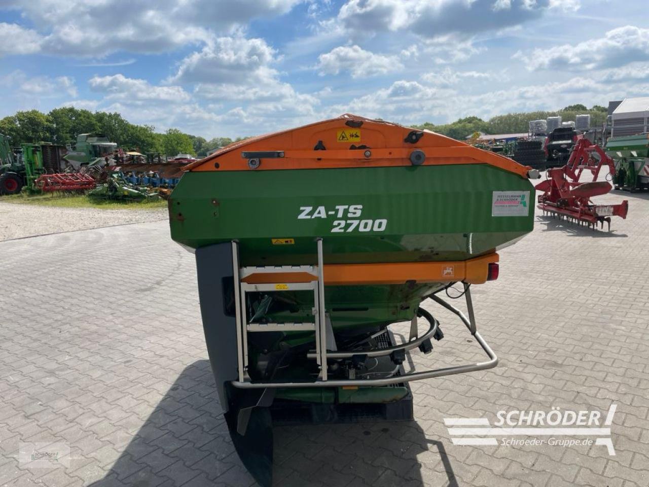 Düngerstreuer del tipo Amazone ZA-TS 2700 SUPER PROFIS HYDRO, Gebrauchtmaschine In Wildeshausen (Immagine 8)