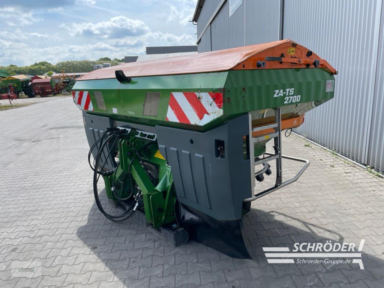 Düngerstreuer del tipo Amazone ZA-TS 2700 SUPER PROFIS HYDRO, Gebrauchtmaschine In Wildeshausen (Immagine 9)