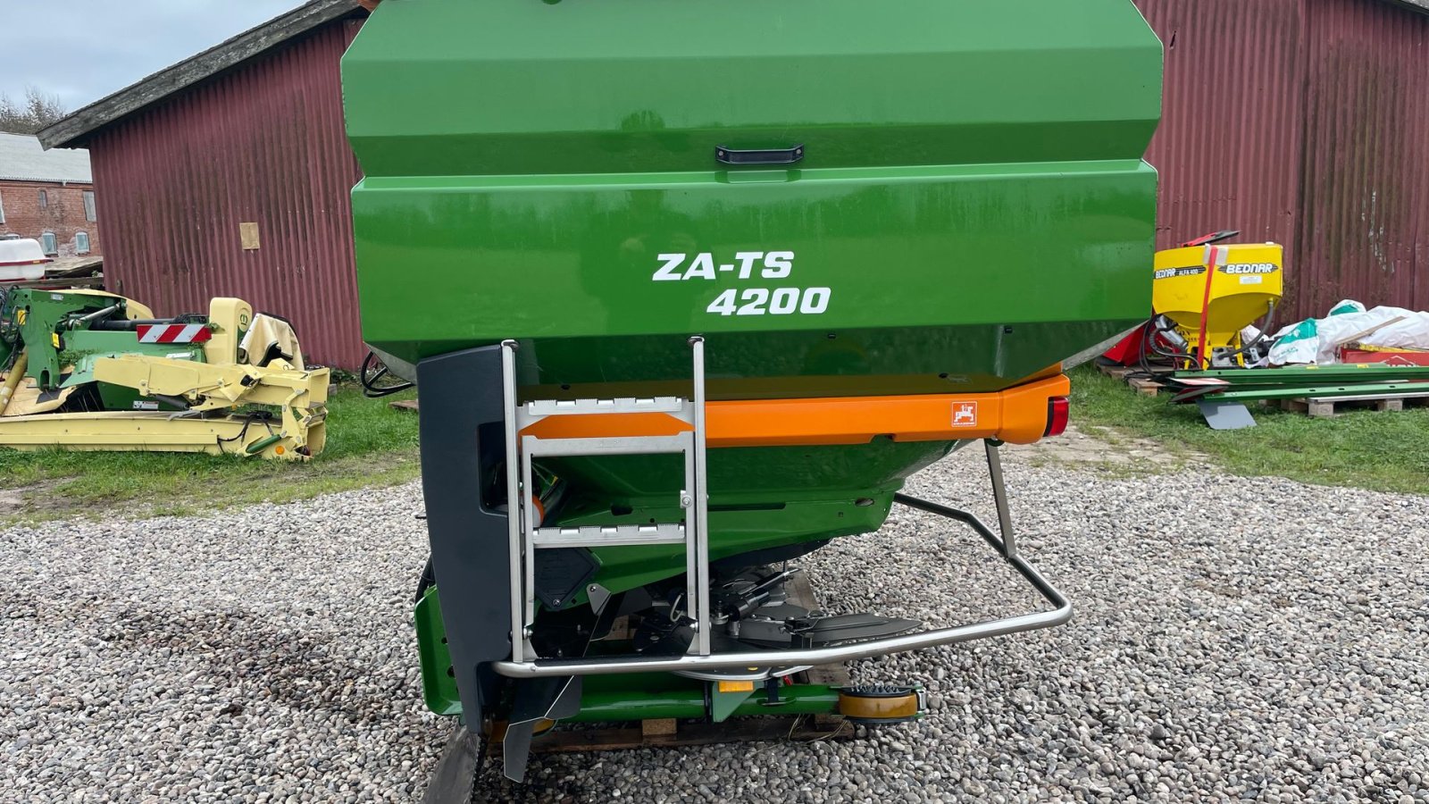 Düngerstreuer tip Amazone ZA-TS 4200 Hydro, Gebrauchtmaschine in Ribe (Poză 4)
