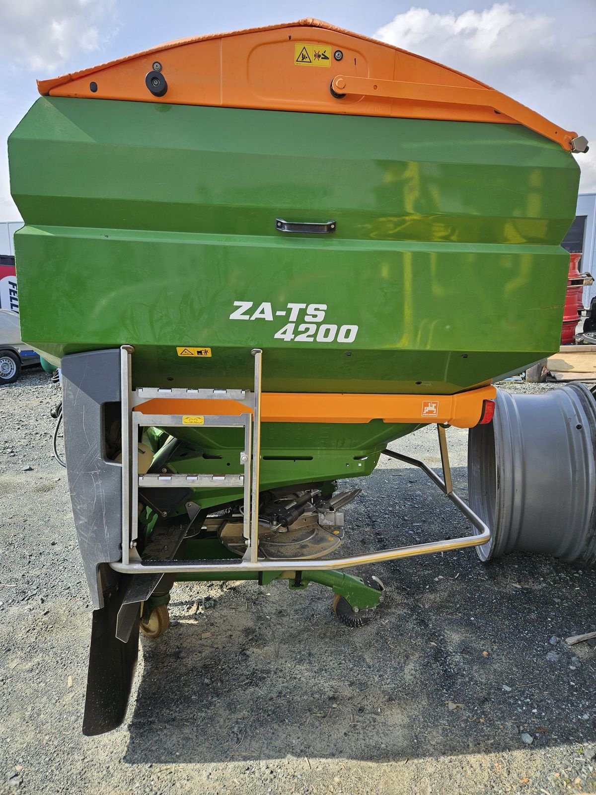 Düngerstreuer typu Amazone ZA-TS 4200 Profis Tronic, Gebrauchtmaschine v Siget in der Wart (Obrázek 4)