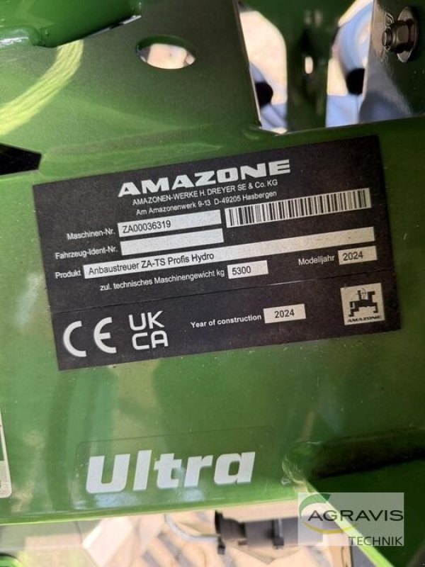 Düngerstreuer of the type Amazone ZA-TS 4200 ULTRA PROFIS HYDRO, Neumaschine in Ascheberg (Picture 7)
