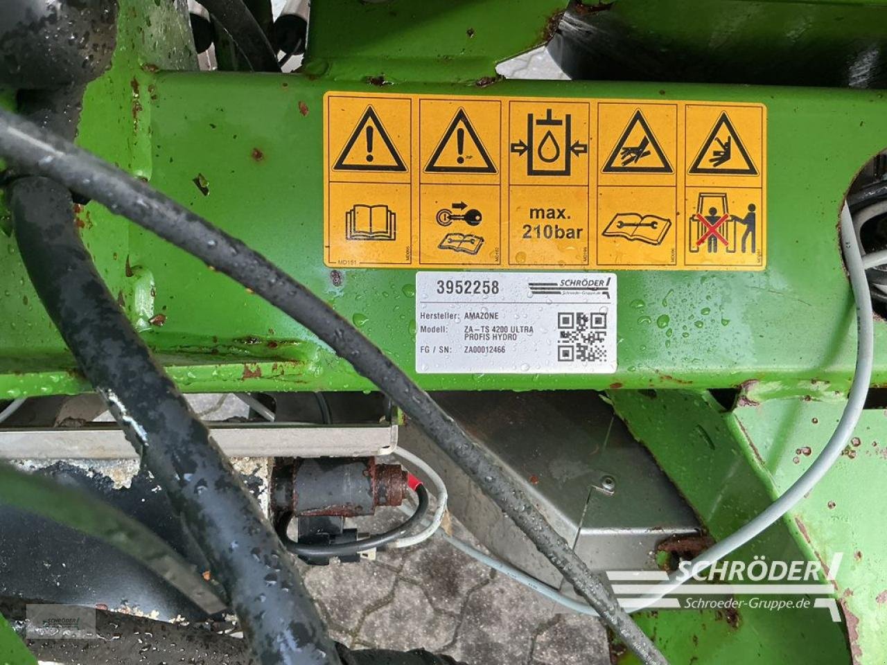 Düngerstreuer za tip Amazone ZA-TS 4200 ULTRA PROFIS HYDRO, Gebrauchtmaschine u Friedland (Slika 18)