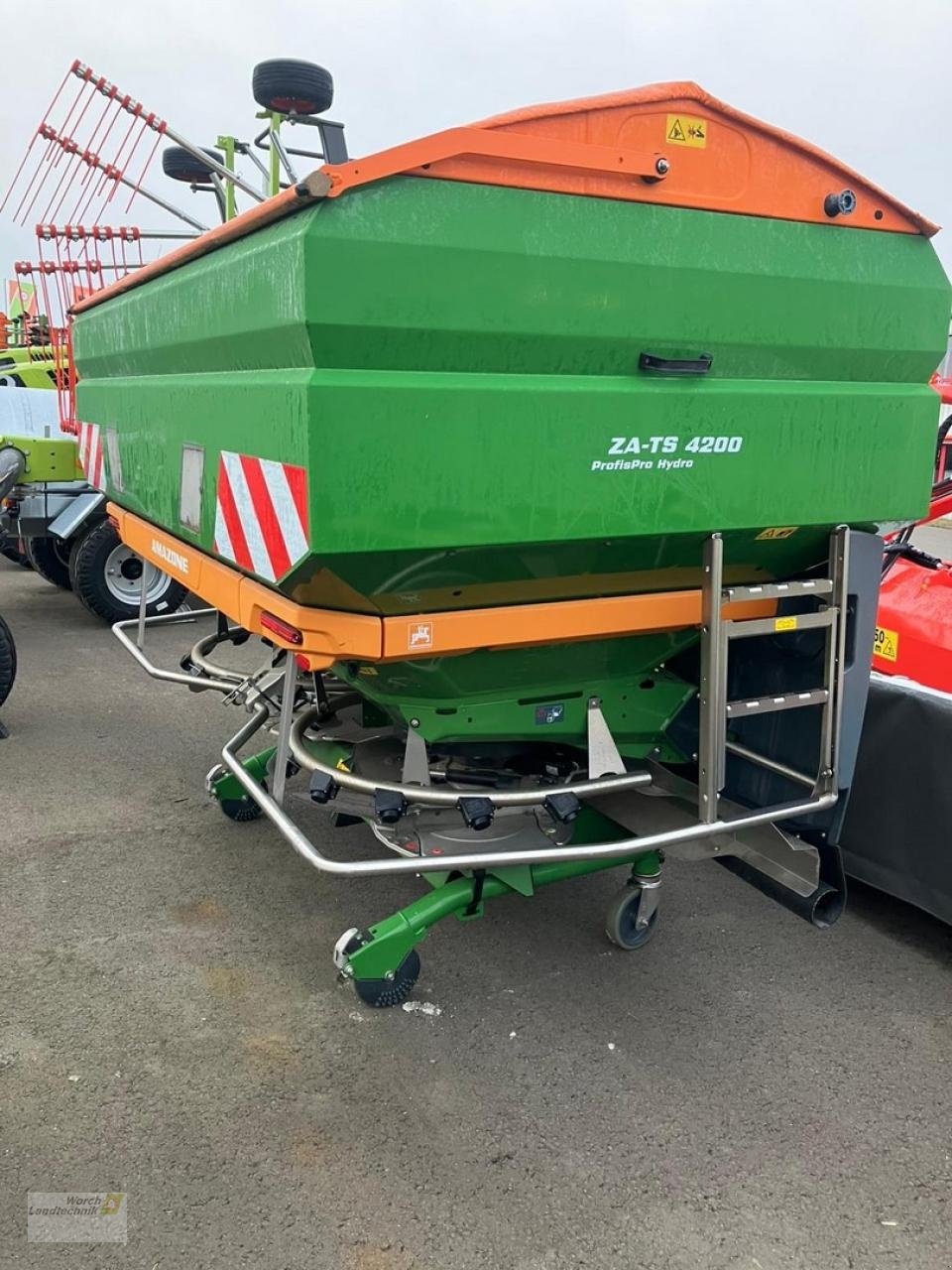 Düngerstreuer del tipo Amazone ZA-TS 4200 Ultra Profis, Neumaschine In Schora (Immagine 2)