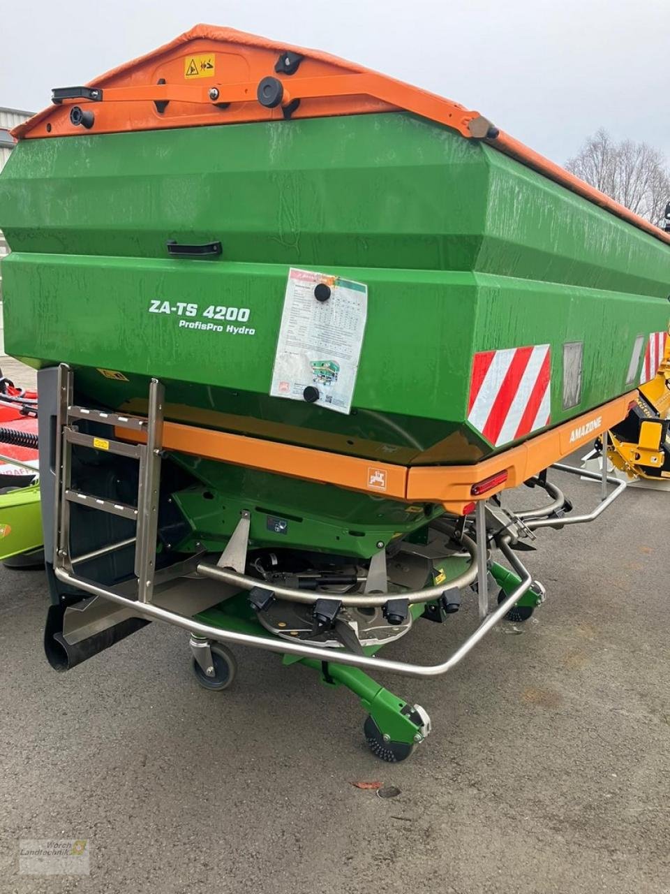 Düngerstreuer del tipo Amazone ZA-TS 4200 Ultra Profis, Neumaschine In Schora (Immagine 4)