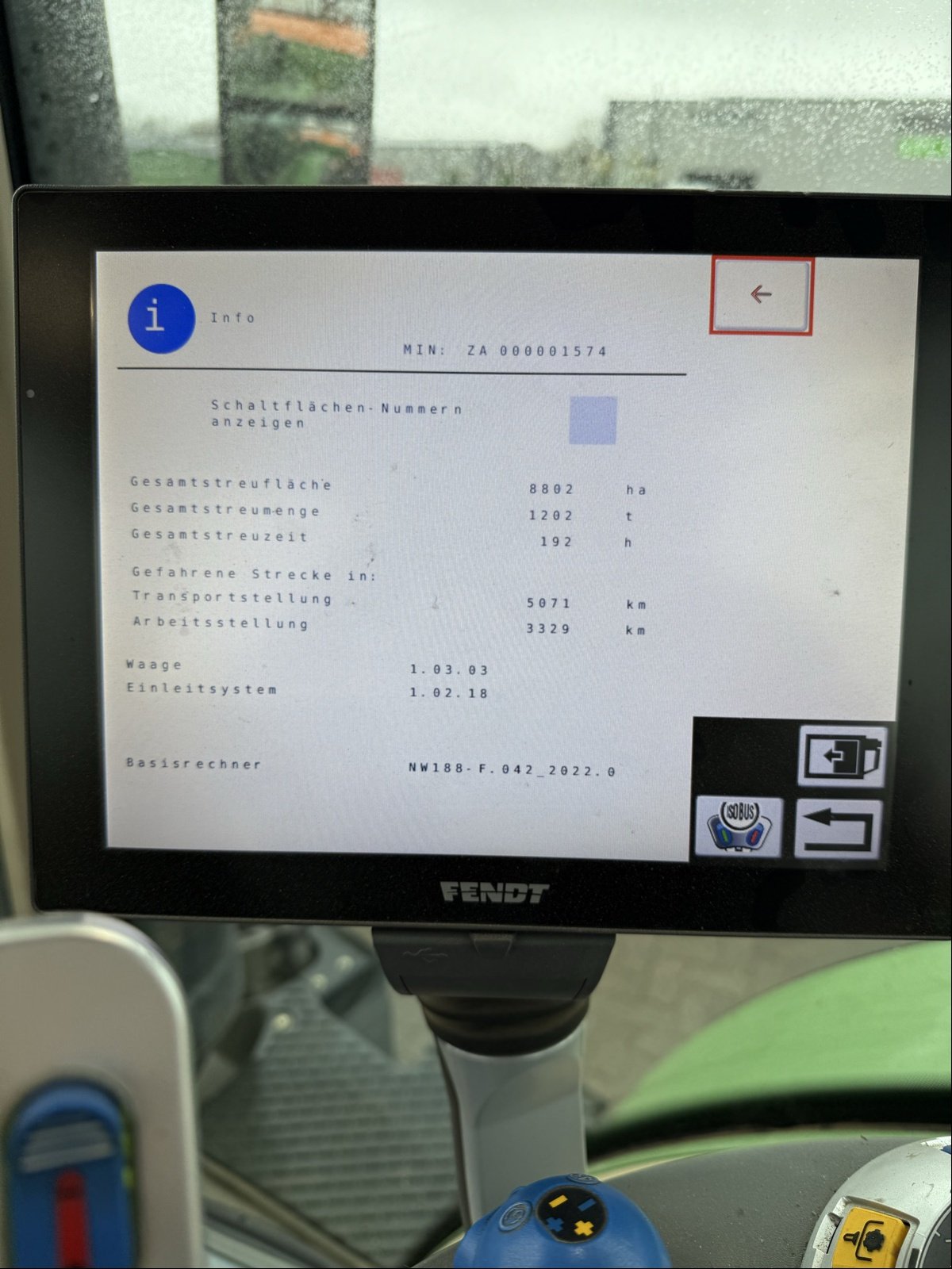 Düngerstreuer des Typs Amazone ZA-TS Anbaustreuer, Gebrauchtmaschine in Bad Oldesloe (Bild 9)