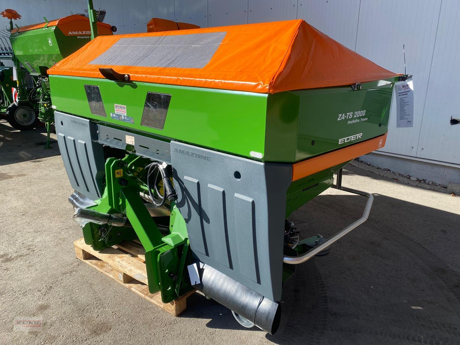 Düngerstreuer typu Amazone ZA-TS Super 2000, Neumaschine w Luizhausen-Lonsee (Zdjęcie 2)
