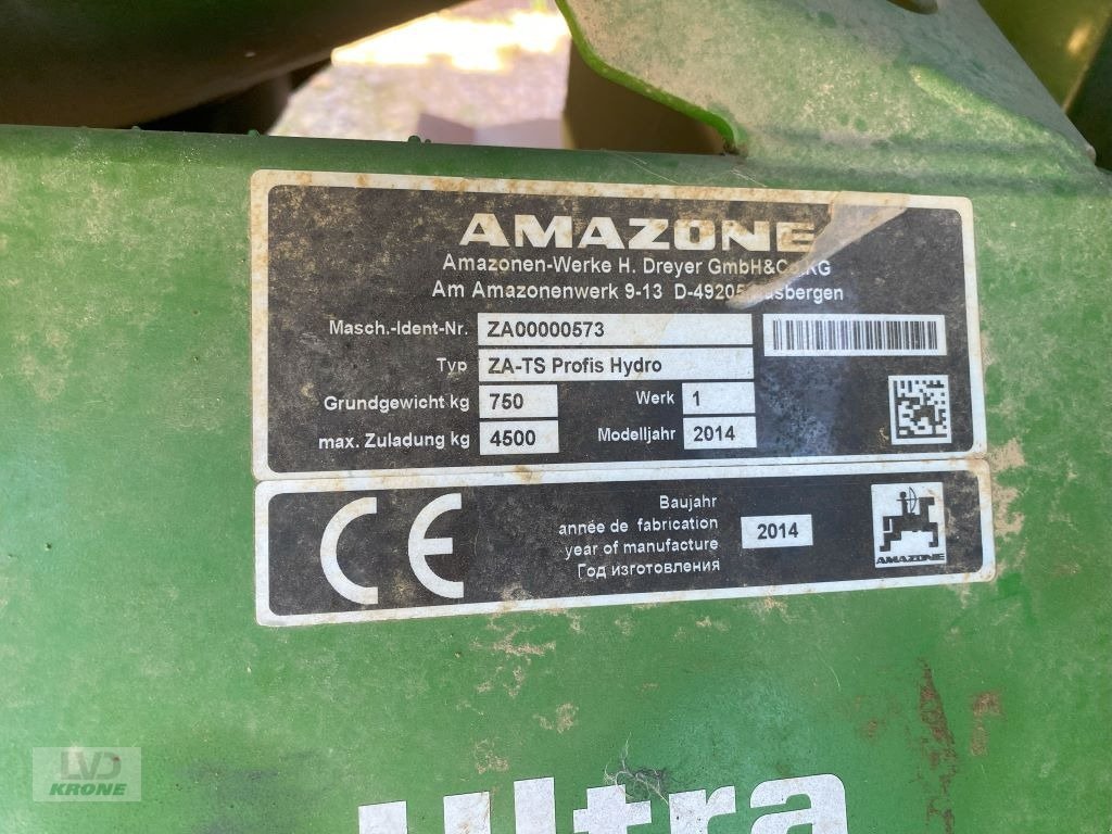 Düngerstreuer des Typs Amazone ZA-TS4200 ProfisHydro, Gebrauchtmaschine in Groß Munzel (Bild 7)