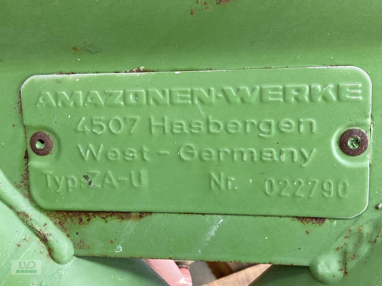 Düngerstreuer des Typs Amazone ZA-U 1501, Gebrauchtmaschine in Spelle (Bild 9)