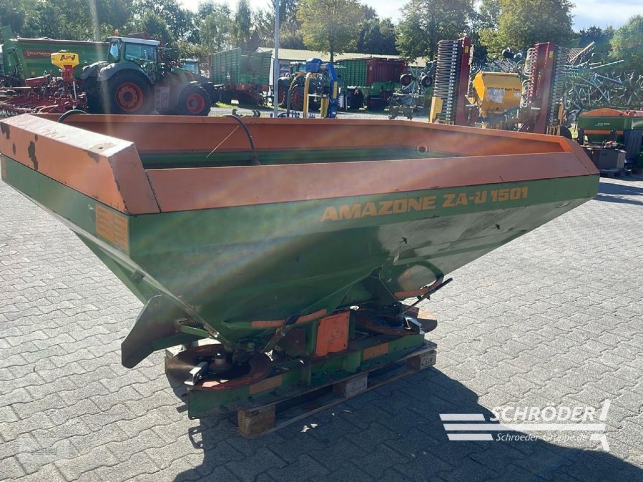 Düngerstreuer typu Amazone ZA-U 1501, Gebrauchtmaschine v Westerstede (Obrázek 3)