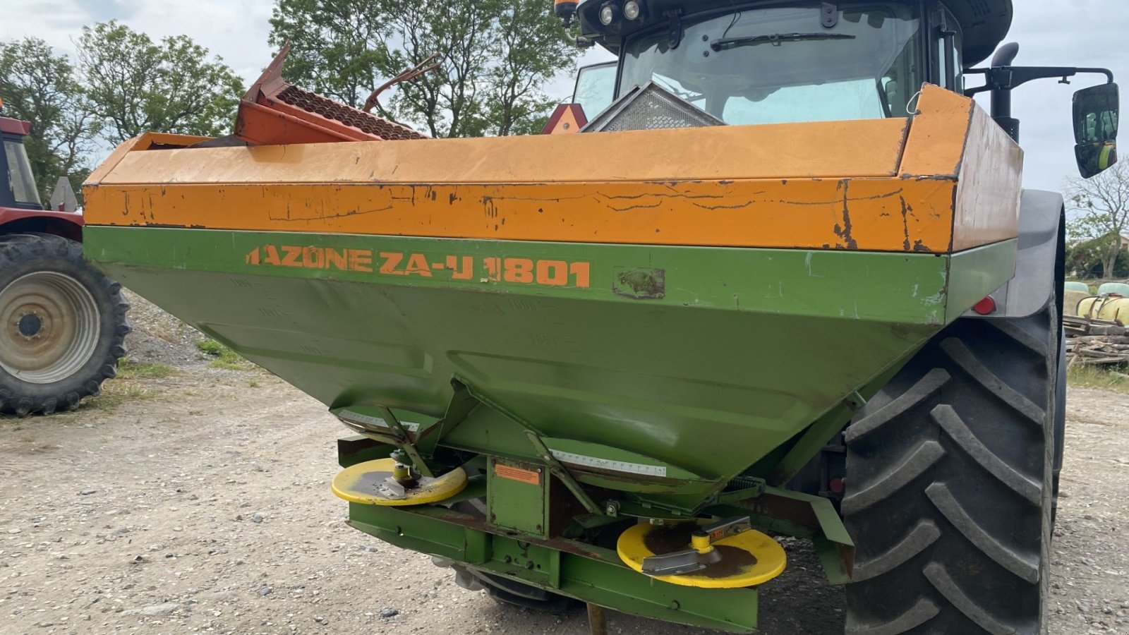 Düngerstreuer typu Amazone ZA-U 1801 gødningsspreder, Gebrauchtmaschine w øster ulslev (Zdjęcie 3)