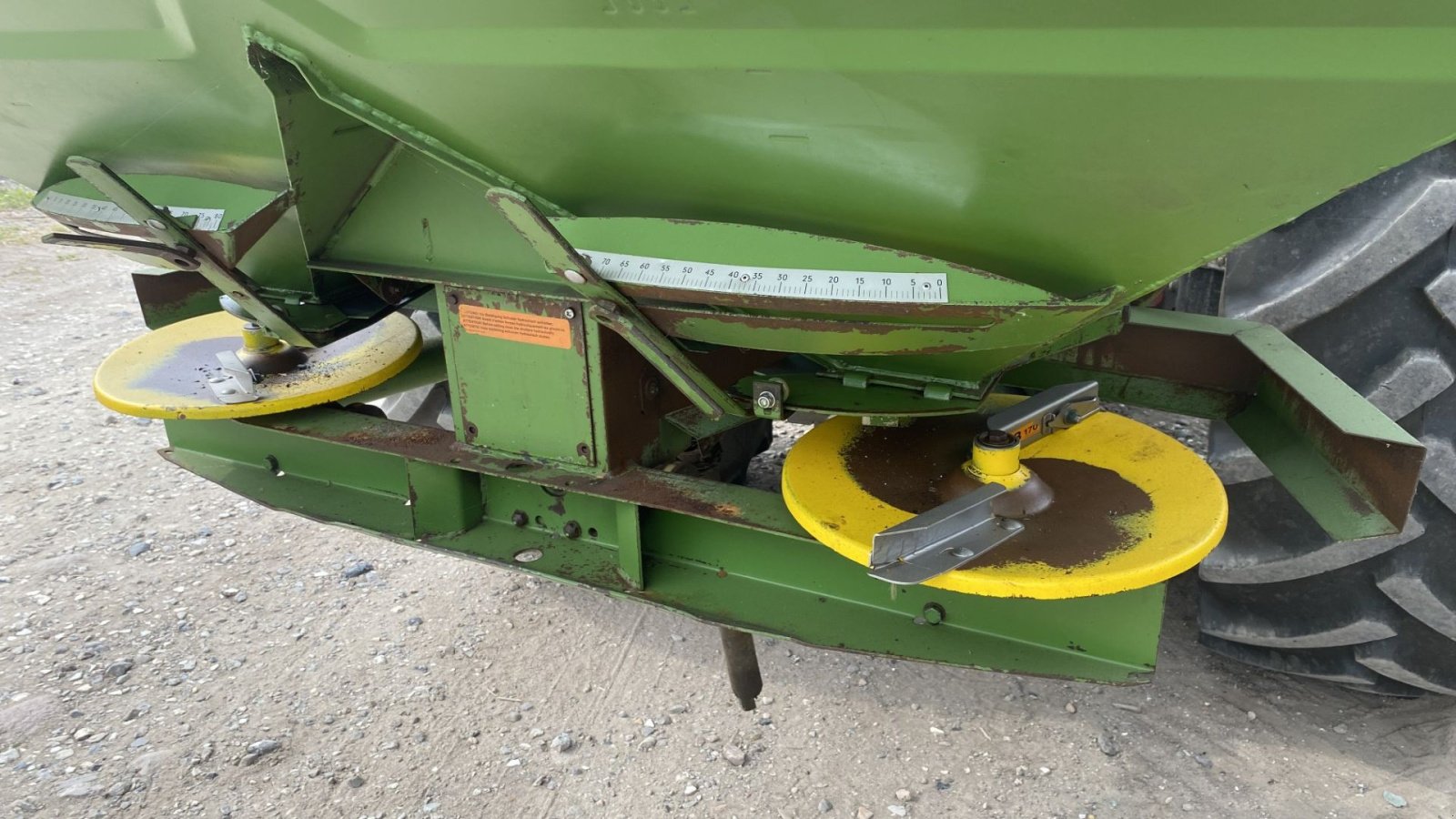 Düngerstreuer typu Amazone ZA-U 1801 gødningsspreder, Gebrauchtmaschine w øster ulslev (Zdjęcie 4)