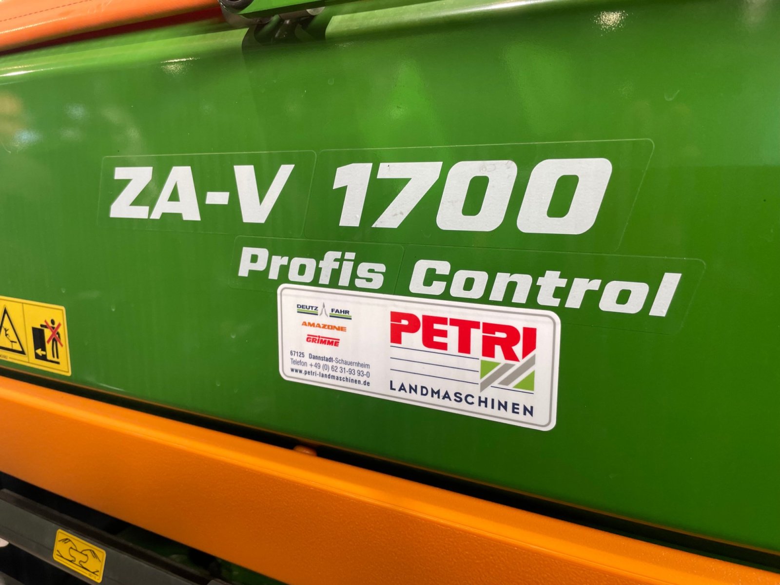 Düngerstreuer типа Amazone ZA-V 1700, Neumaschine в Dannstadt-Schauernheim (Фотография 1)