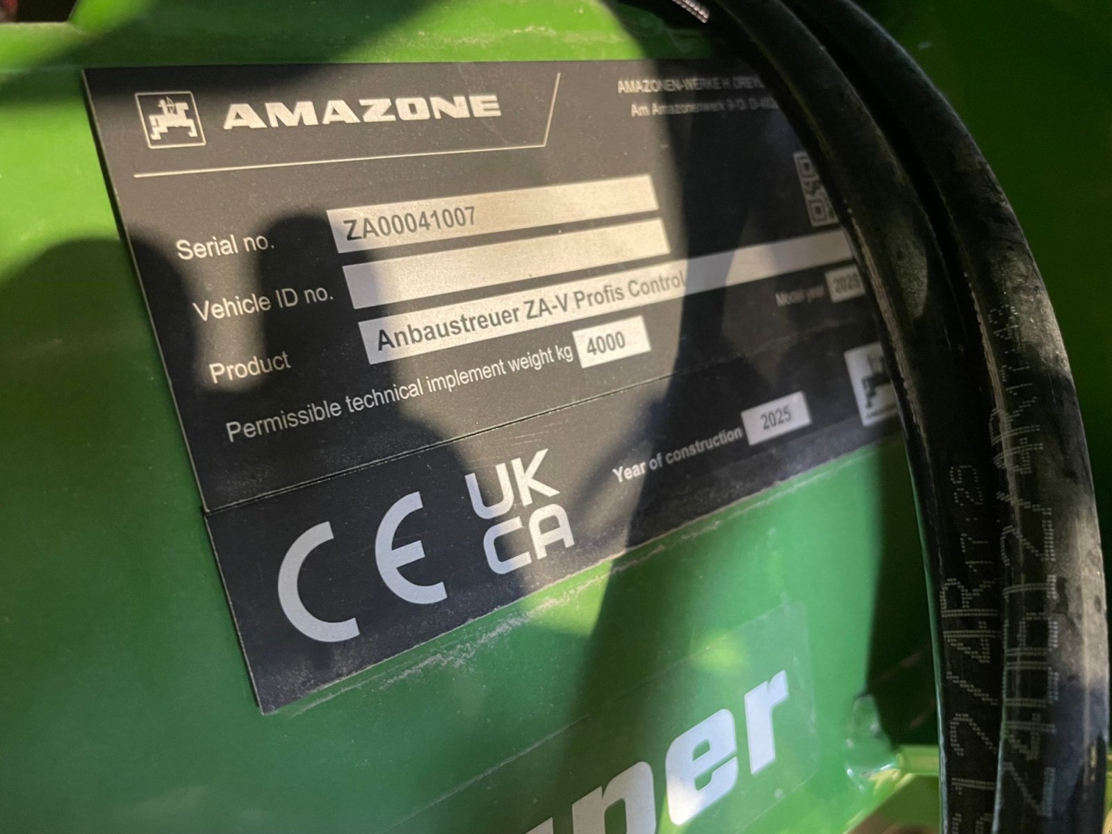 Düngerstreuer типа Amazone ZA-V 1700, Neumaschine в Dannstadt-Schauernheim (Фотография 5)