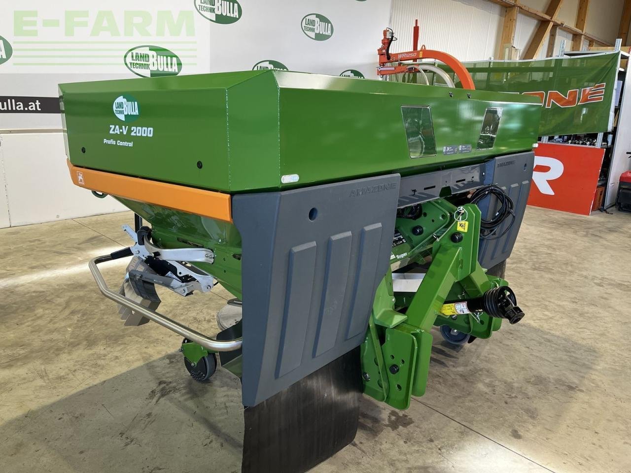 Düngerstreuer del tipo Amazone za-v 2000 profis control, Gebrauchtmaschine In Sierning (Immagine 2)