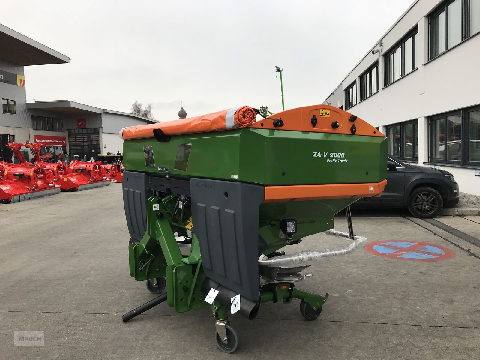 Düngerstreuer des Typs Amazone ZA-V 2000 Super Profis Tronic, Neumaschine in Burgkirchen (Bild 9)