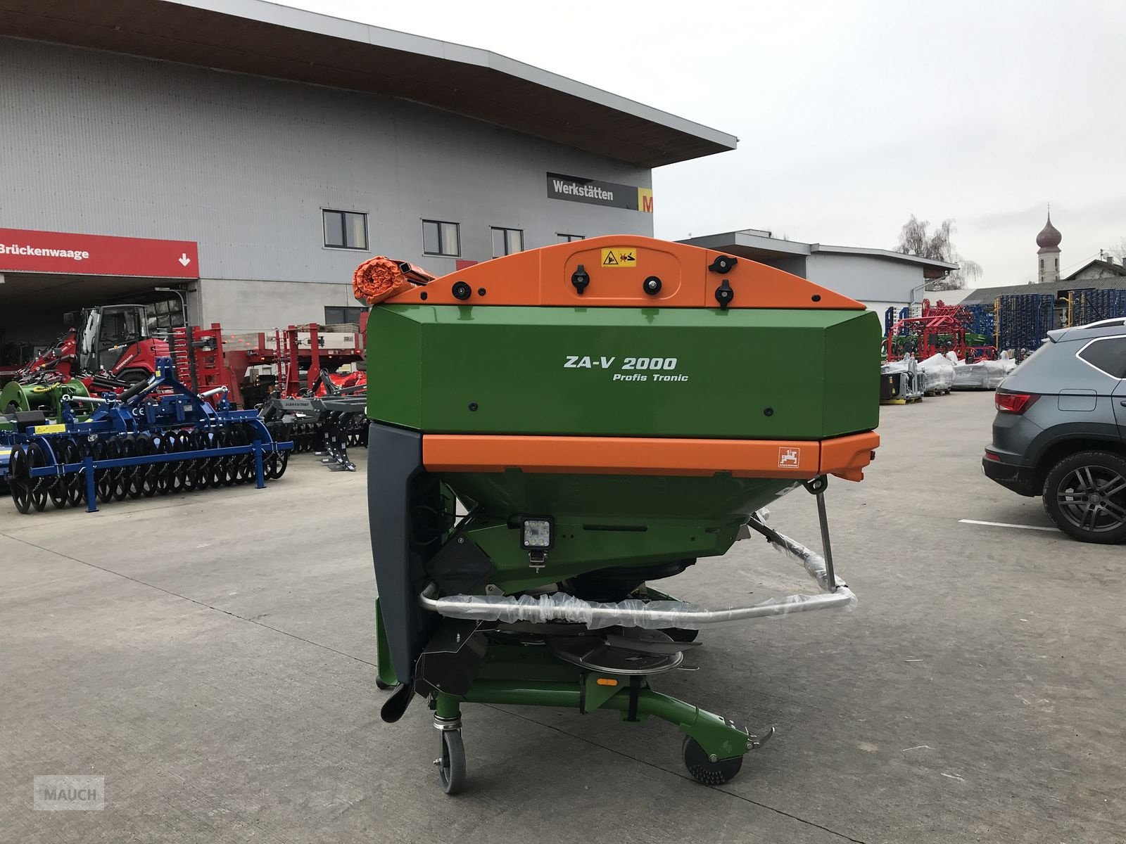 Düngerstreuer des Typs Amazone ZA-V 2000 Super Profis Tronic, Neumaschine in Burgkirchen (Bild 8)