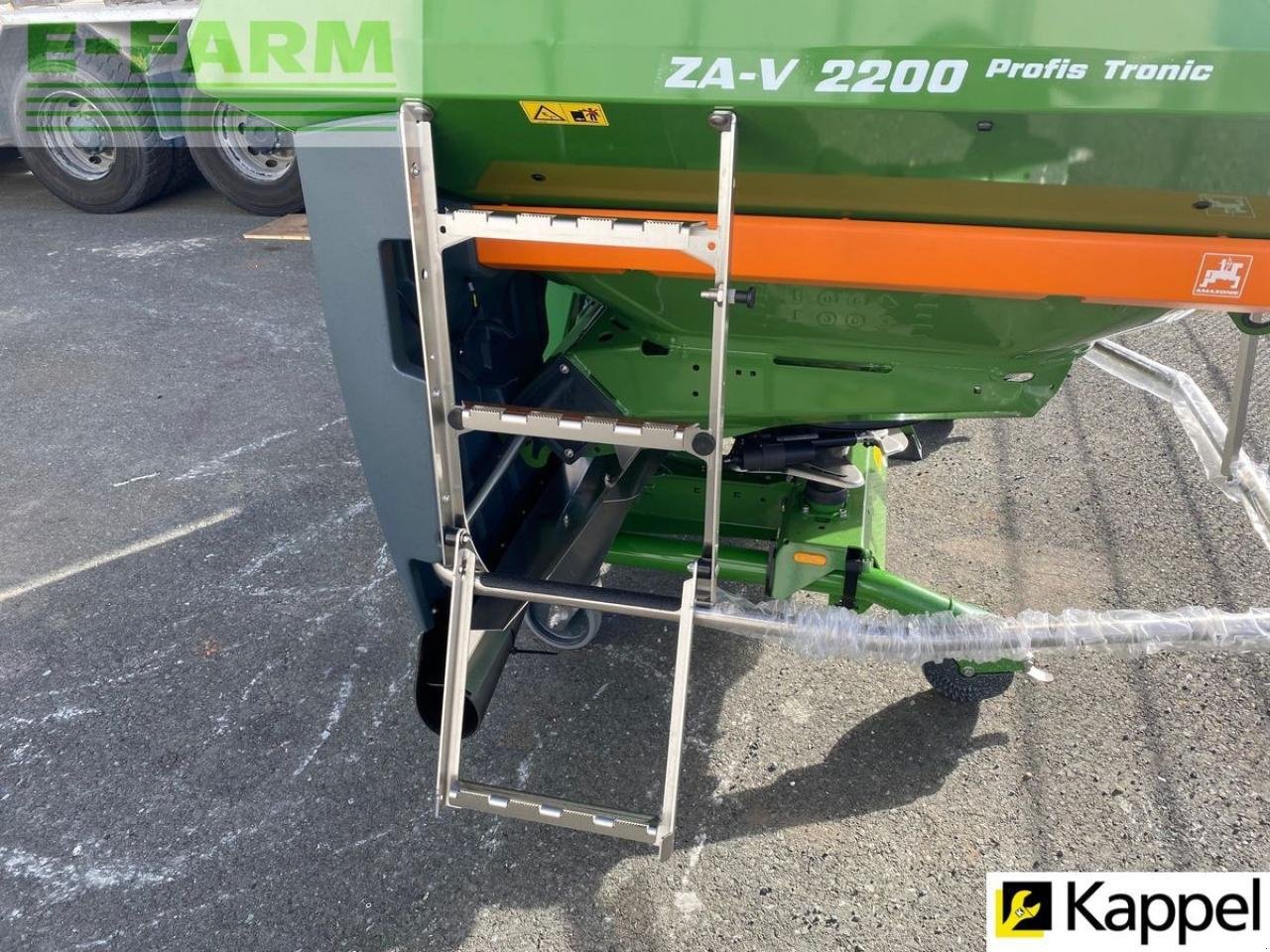 Düngerstreuer del tipo Amazone za-v 2200 profis troic wiegestreuer, Gebrauchtmaschine In Mariasdorf (Immagine 8)