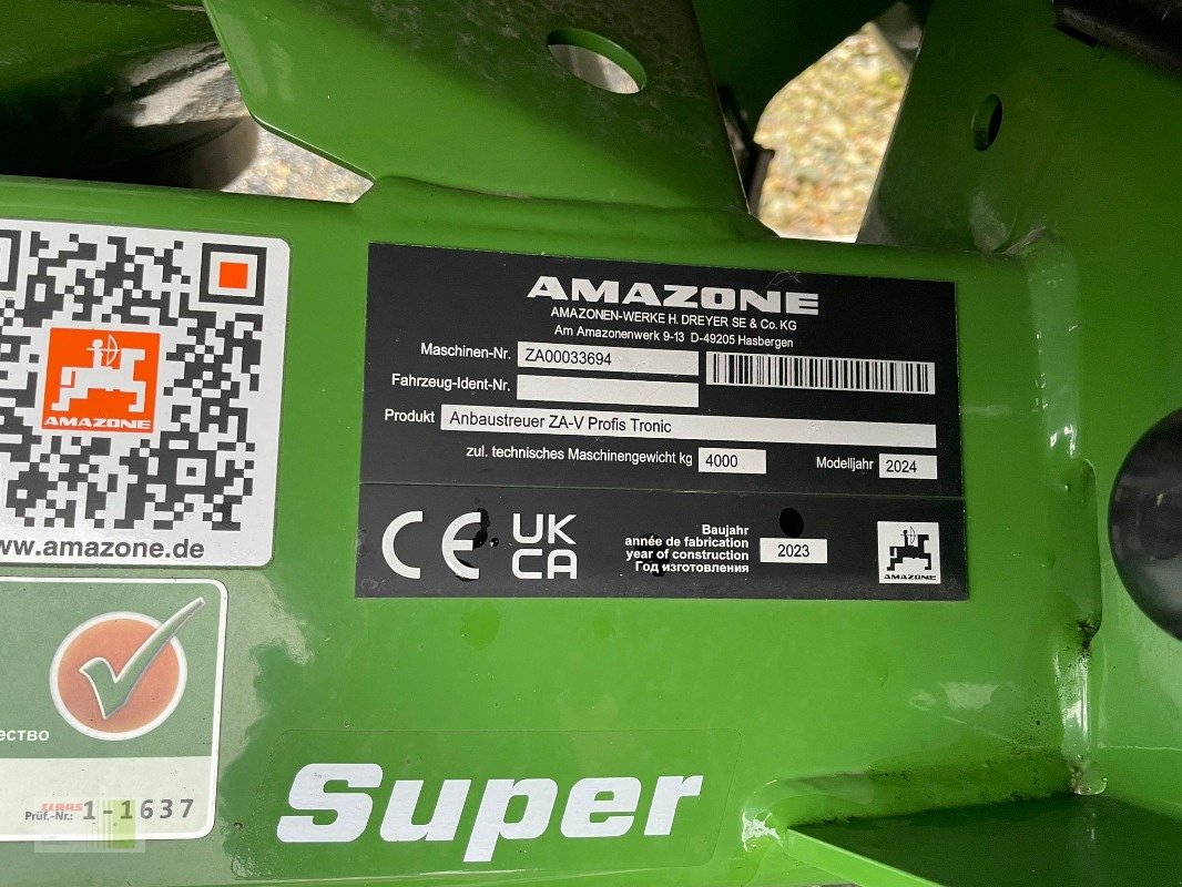 Düngerstreuer типа Amazone ZA-V 2600 Super Profis Tronic, Neumaschine в Schenefeld (Фотография 4)