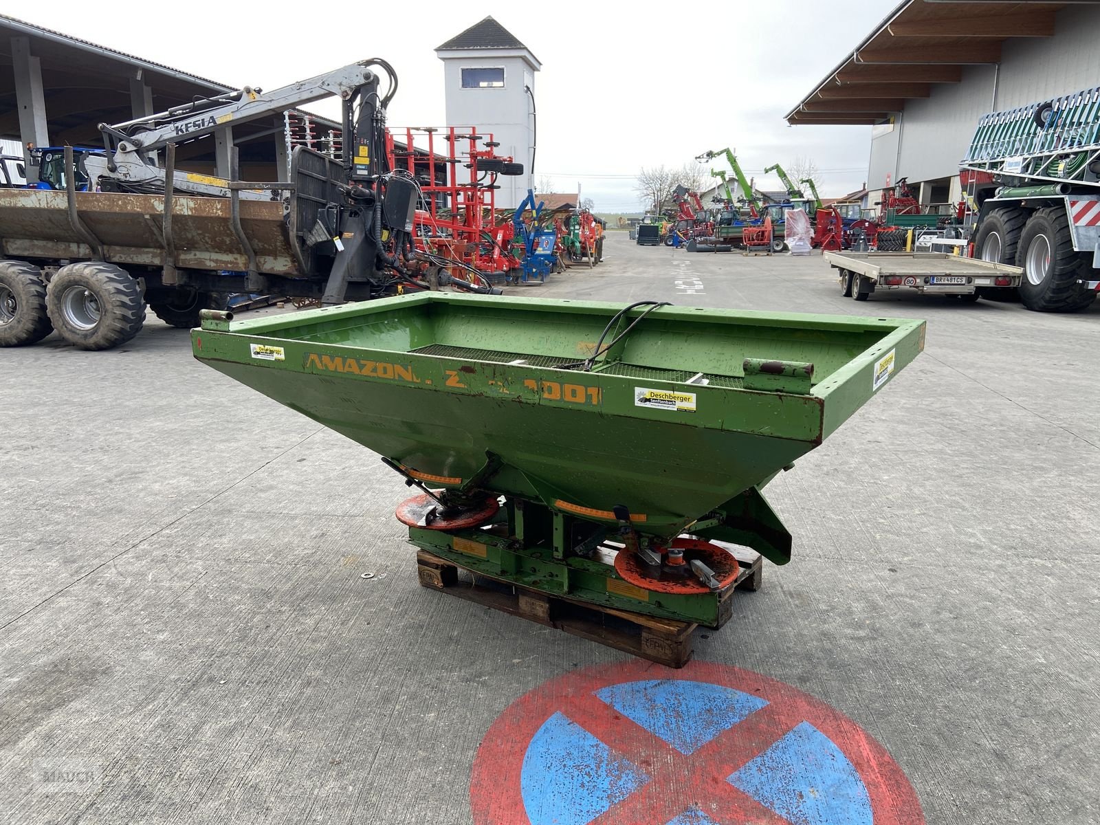 Düngerstreuer des Typs Amazone ZA-X 1001, Gebrauchtmaschine in Burgkirchen (Bild 5)