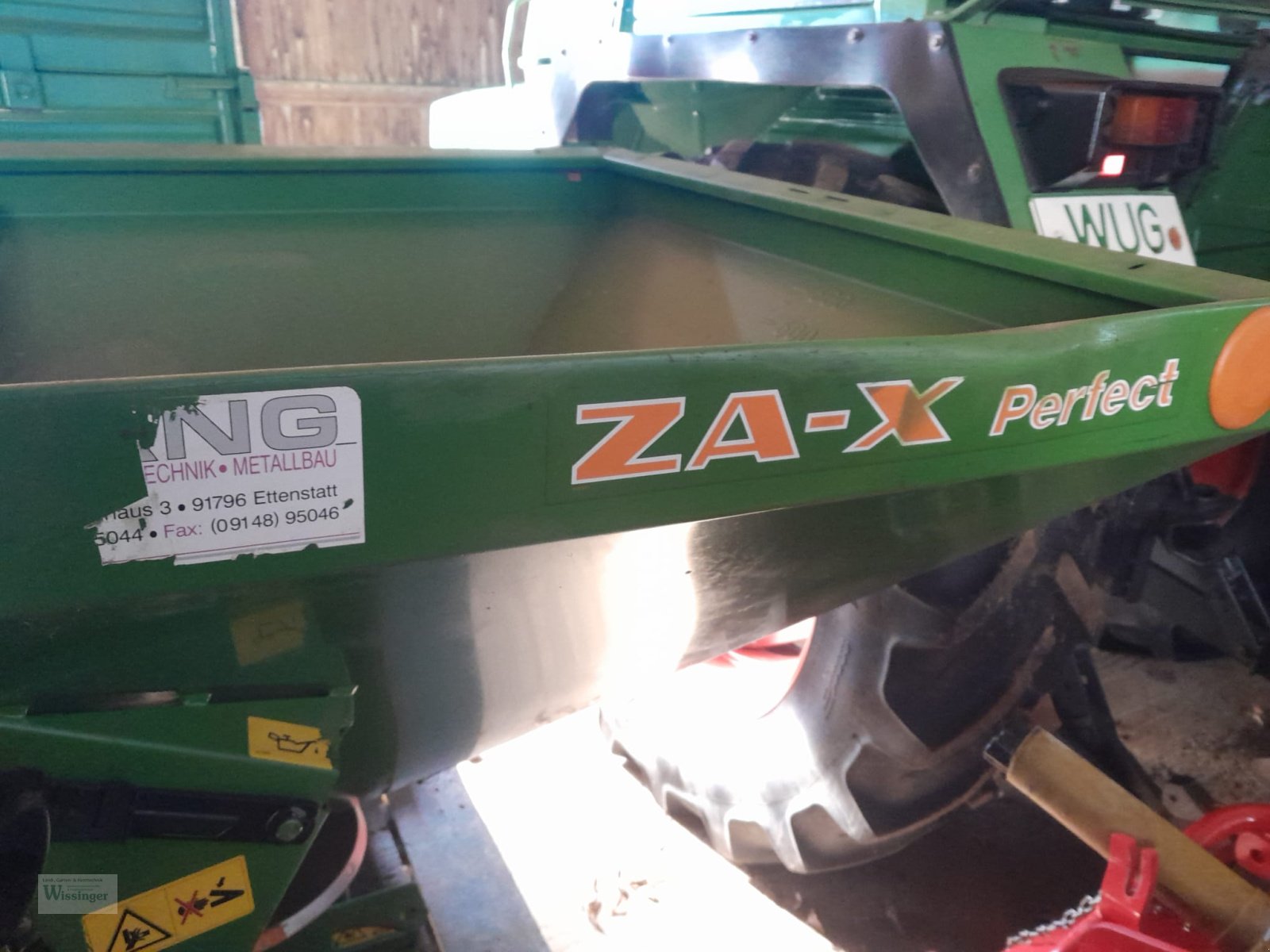 Düngerstreuer des Typs Amazone ZA-X Perfect 902, Gebrauchtmaschine in Thalmässing (Bild 8)