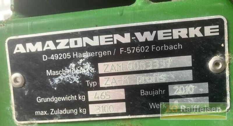 Düngerstreuer of the type Amazone ZAM 1501 Düngerstreuer, Gebrauchtmaschine in Bühl (Picture 11)