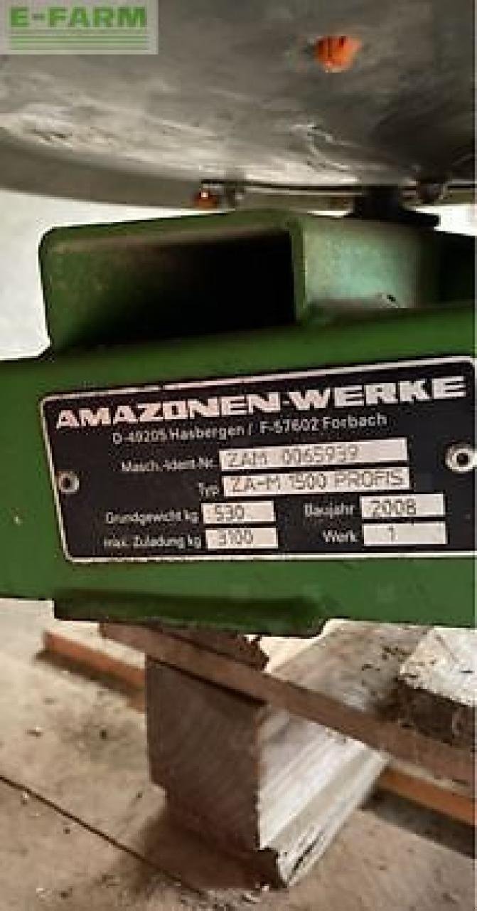 Düngerstreuer typu Amazone zam profis, Gebrauchtmaschine v MONFERRAN (Obrázek 2)