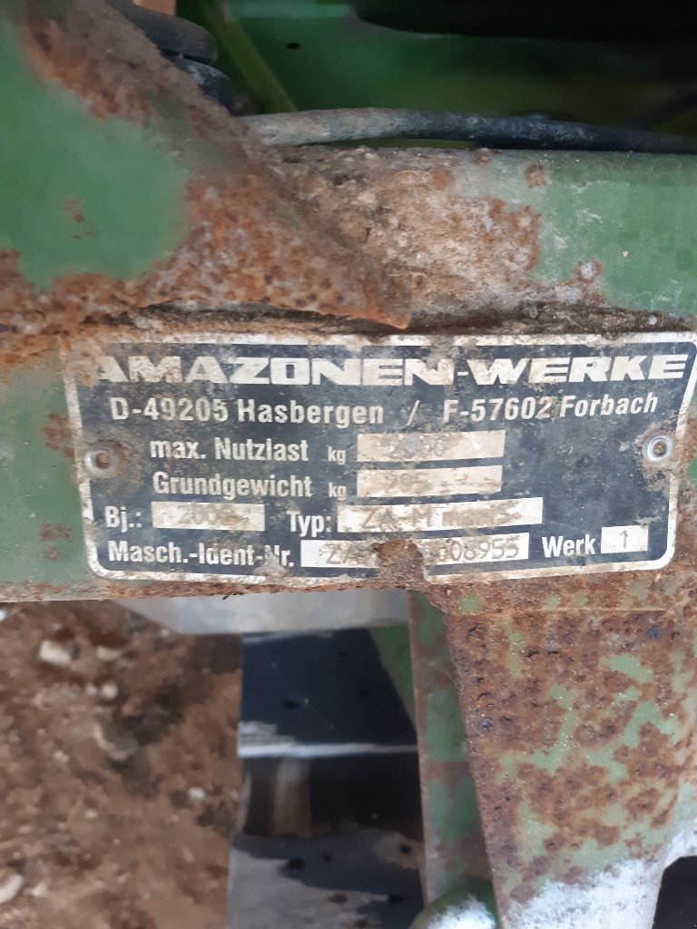 Düngerstreuer типа Amazone Zam, Gebrauchtmaschine в BRAS SUR MEUSE (Фотография 6)