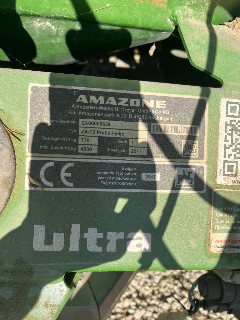 Düngerstreuer tipa Amazone ZATS 4200 HYDRO, Gebrauchtmaschine u VERT TOULON (Slika 6)