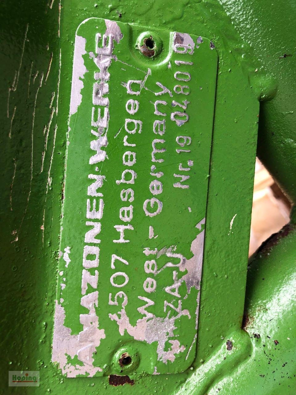 Düngerstreuer des Typs Amazone ZAU 1500, Gebrauchtmaschine in Bakum (Bild 7)