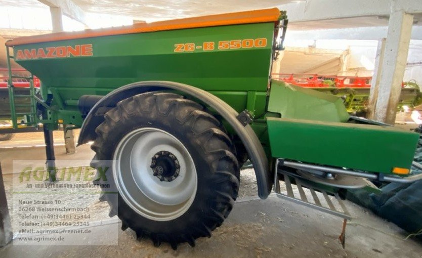 Düngerstreuer vrste Amazone ZG-B 5500, Gebrauchtmaschine v Weißenschirmbach (Slika 3)