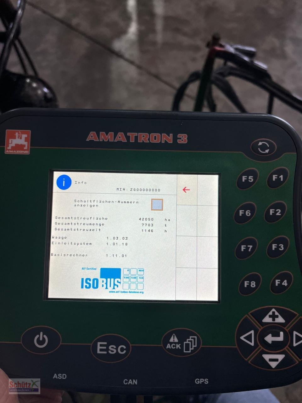 Düngerstreuer vrste Amazone ZG-TS 8200 Hydro Profis, Gebrauchtmaschine v Schierling (Slika 18)