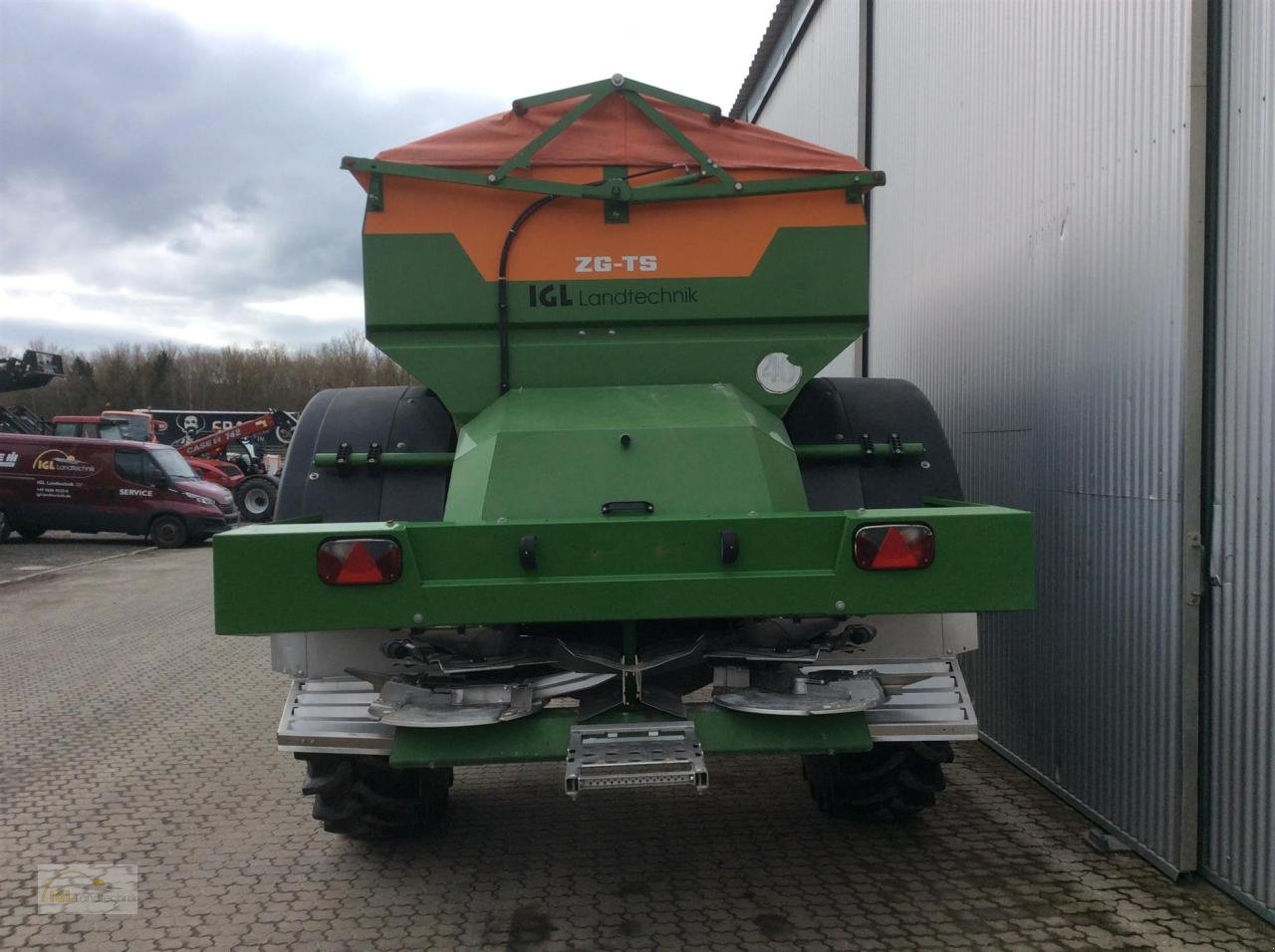 Düngerstreuer tip Amazone ZG-TS 8200 Hydro, Gebrauchtmaschine in Pfreimd (Poză 4)