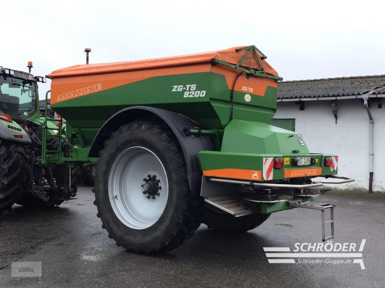 Düngerstreuer of the type Amazone ZG-TS 8200 HYDRO, Gebrauchtmaschine in Penzlin (Picture 3)