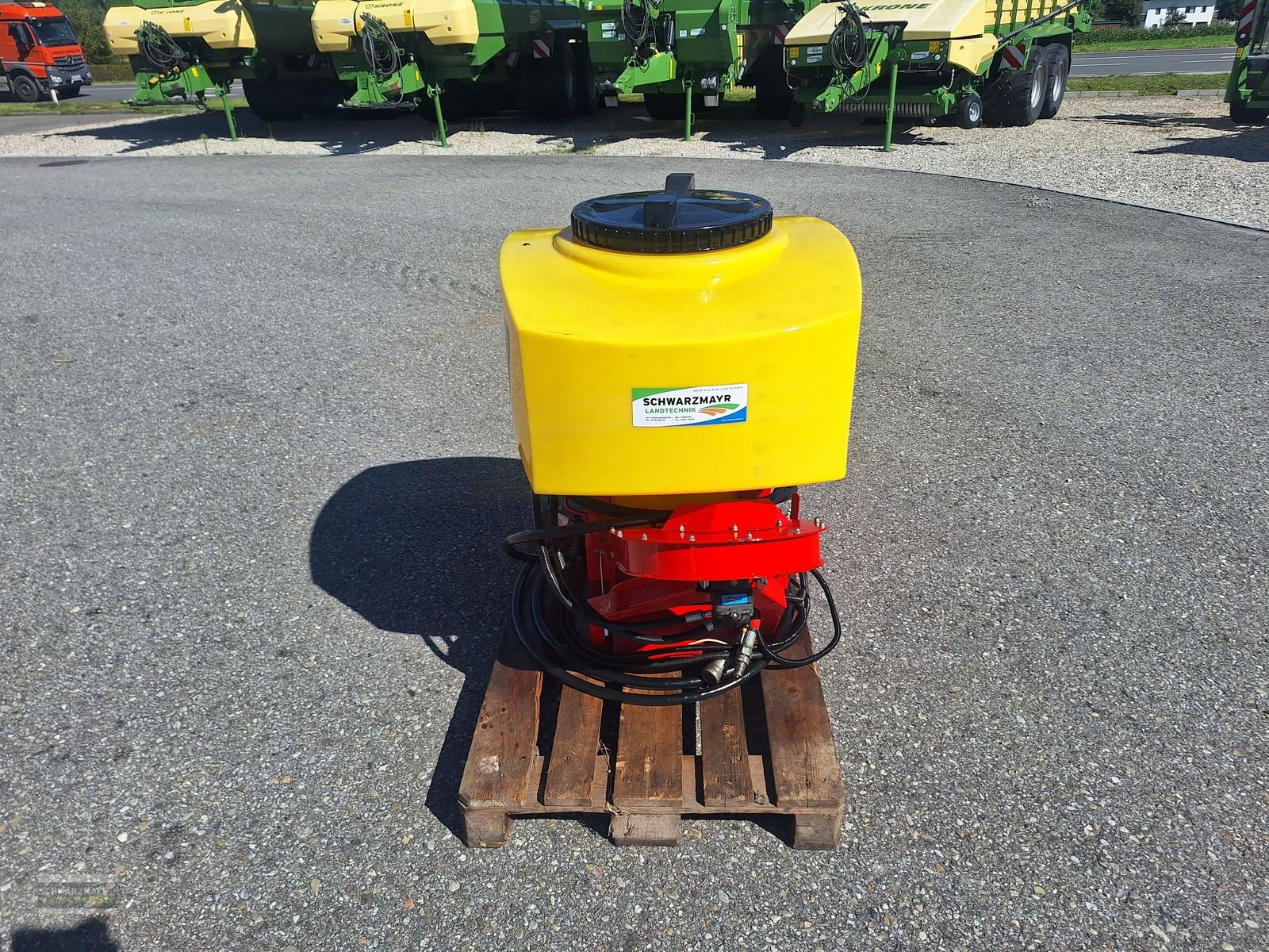 Düngerstreuer типа APV PS 300 M1 mit hydraulisch angetribenem Gebläse, Gebrauchtmaschine в Gampern (Фотография 3)