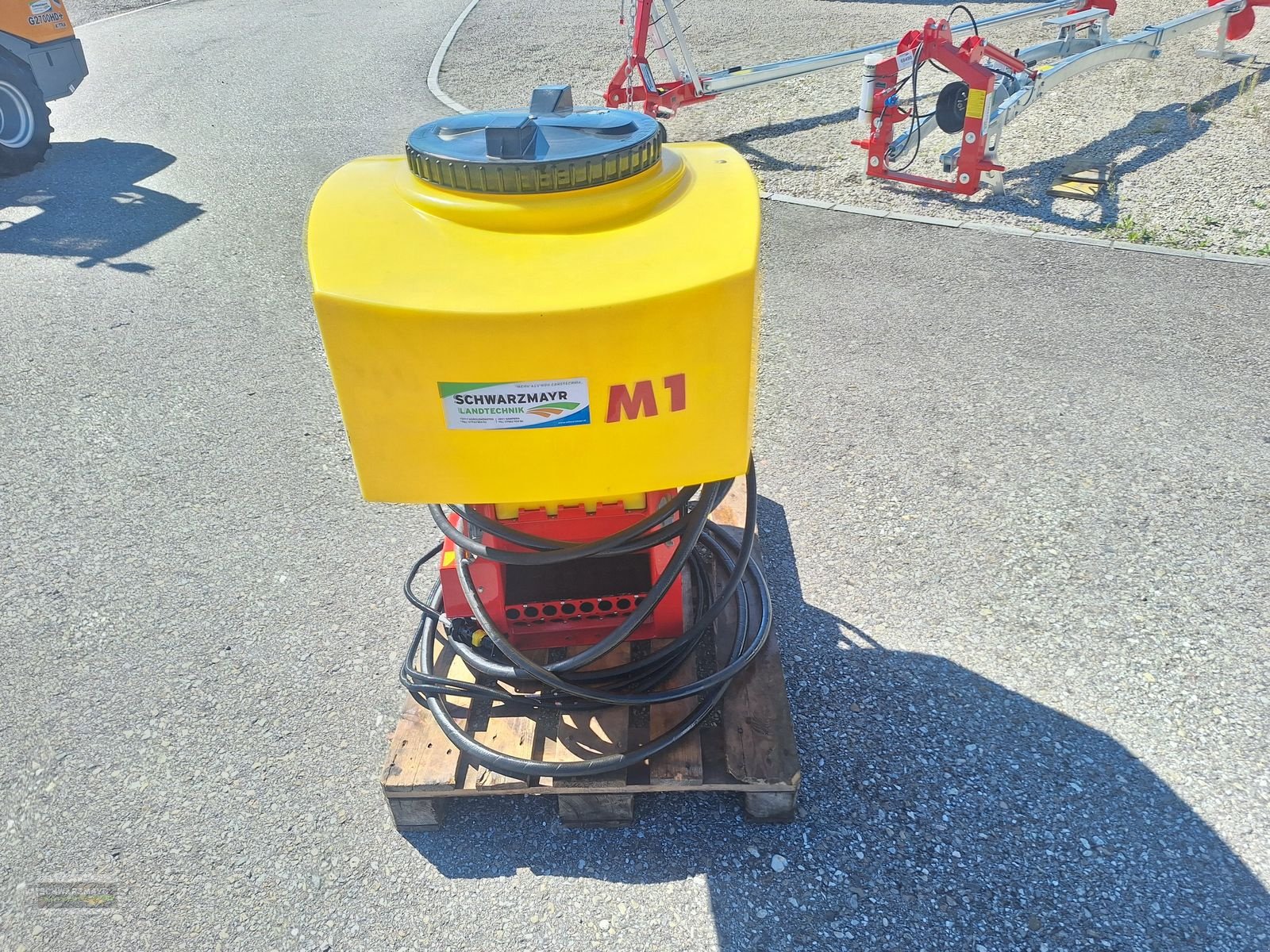 Düngerstreuer типа APV PS 300 M1 mit hydraulisch angetribenem Gebläse, Gebrauchtmaschine в Gampern (Фотография 8)