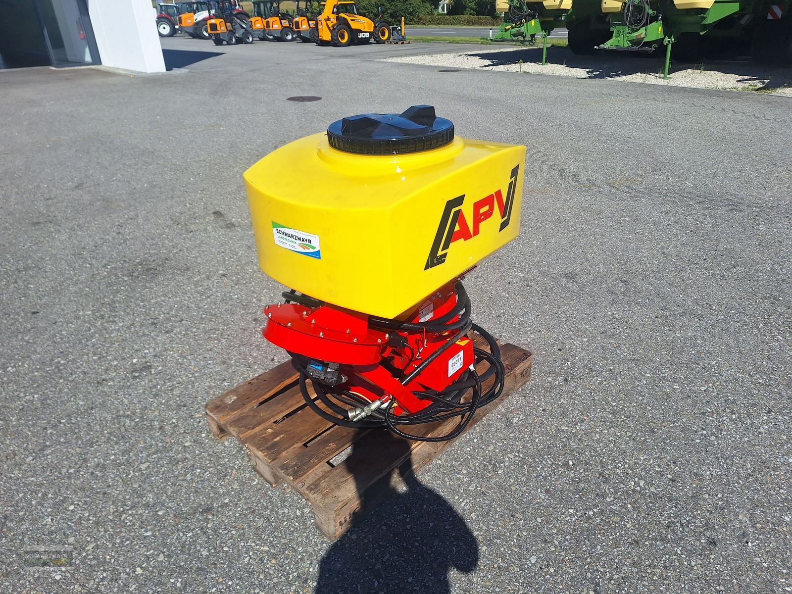 Düngerstreuer типа APV PS 300 M1 mit hydraulisch angetribenem Gebläse, Gebrauchtmaschine в Gampern (Фотография 2)
