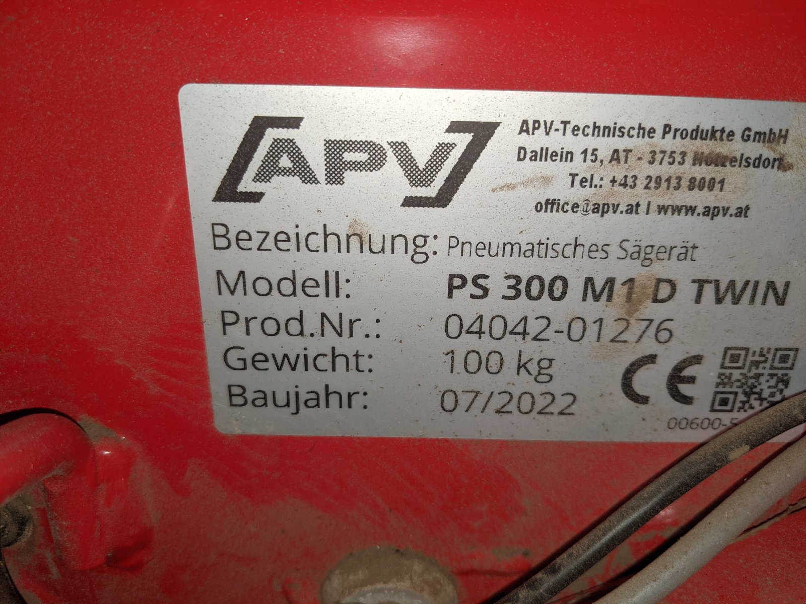 Düngerstreuer des Typs APV PS 300M1D TWIN Defekt, Gebrauchtmaschine in Tuntenhausen (Bild 3)