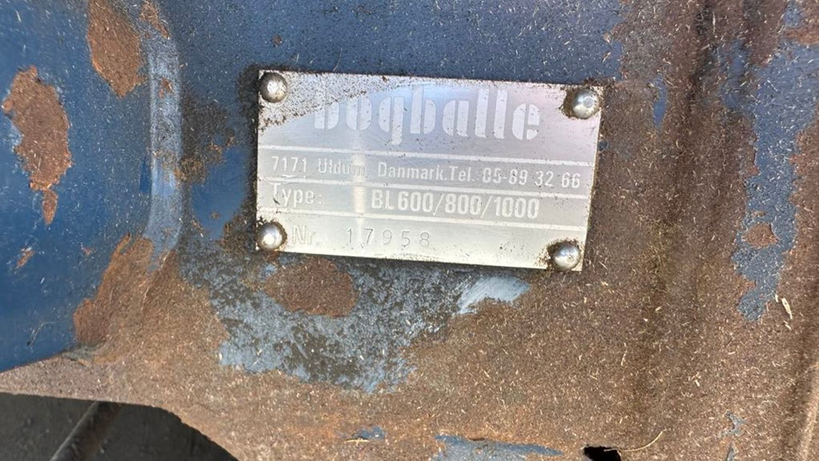 Düngerstreuer typu Bogballe BL 600, Gebrauchtmaschine v Holstebro (Obrázek 3)