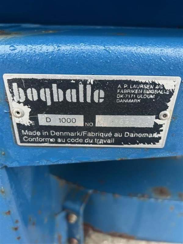 Düngerstreuer des Typs Bogballe D1000, Gebrauchtmaschine in Kongerslev (Bild 6)