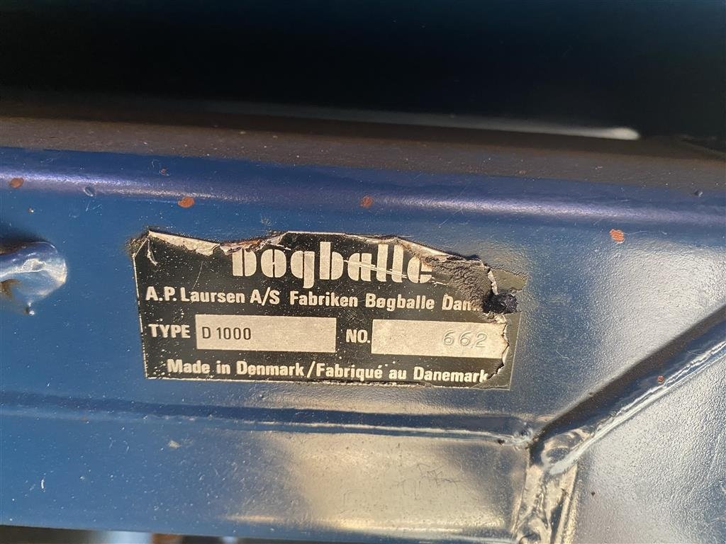 Düngerstreuer типа Bogballe D1000, Gebrauchtmaschine в Helsinge (Фотография 6)