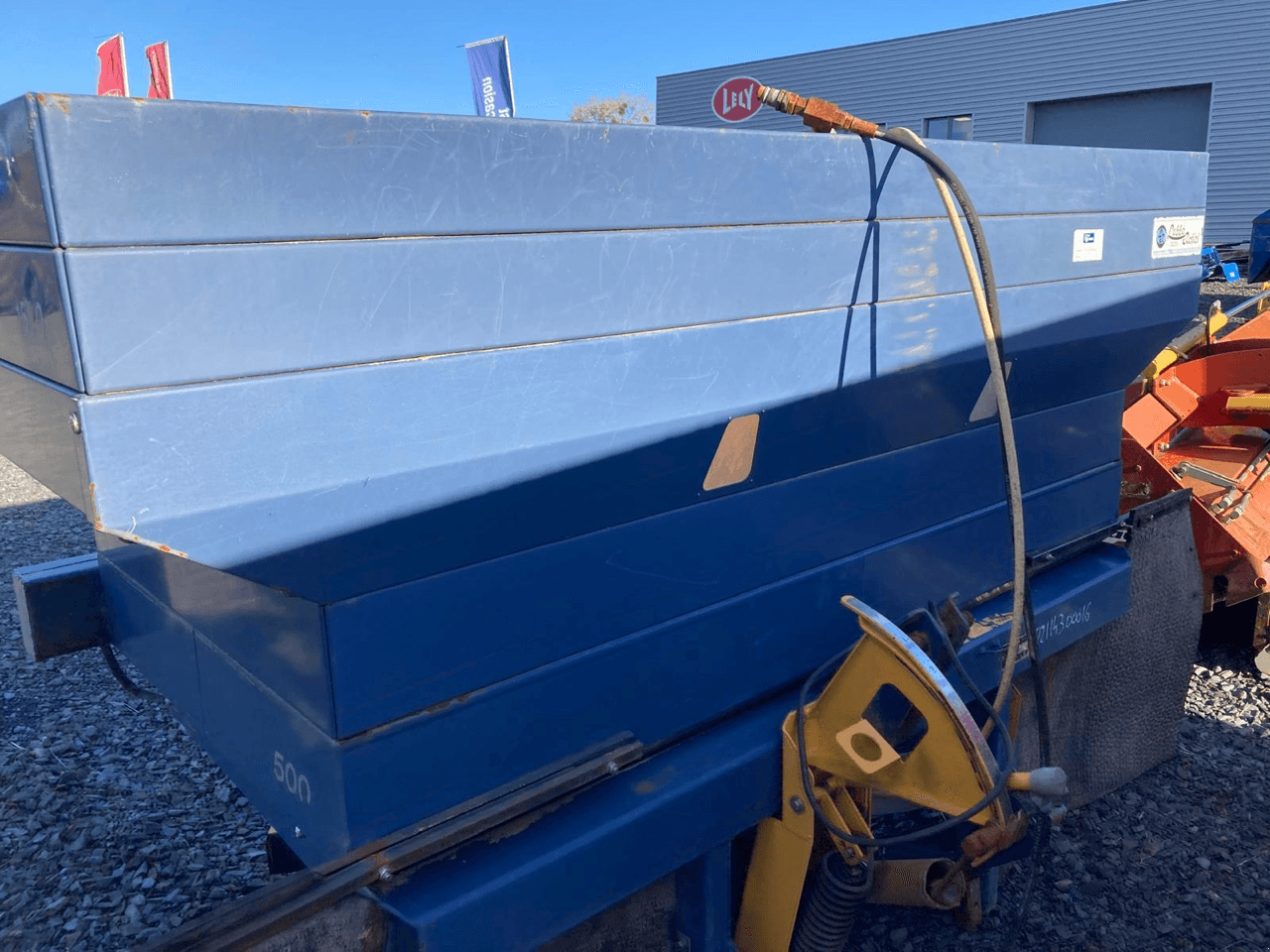 Düngerstreuer des Typs Bogballe DZT 1500, Gebrauchtmaschine in CONDE SUR VIRE (Bild 3)