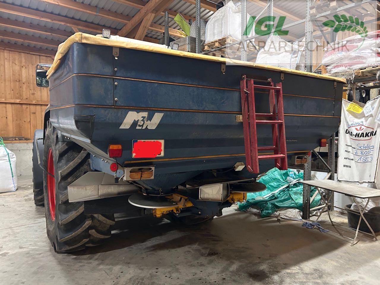 Düngerstreuer of the type Bogballe M 3, Gebrauchtmaschine in Nabburg (Picture 3)