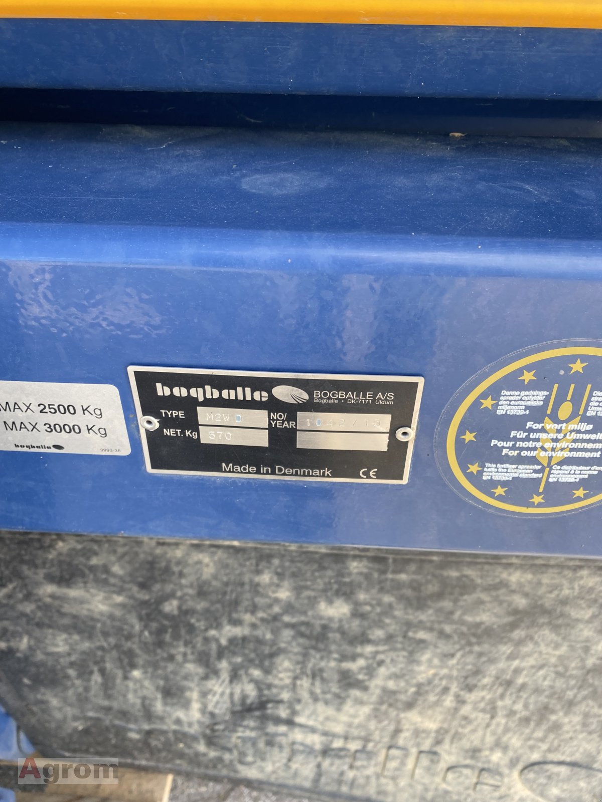 Düngerstreuer типа Bogballe M2 W plus, Gebrauchtmaschine в Harthausen (Фотография 10)